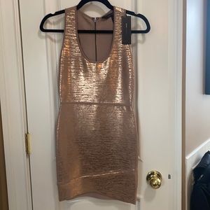 Brand New Rose Gold BCBG Dress
